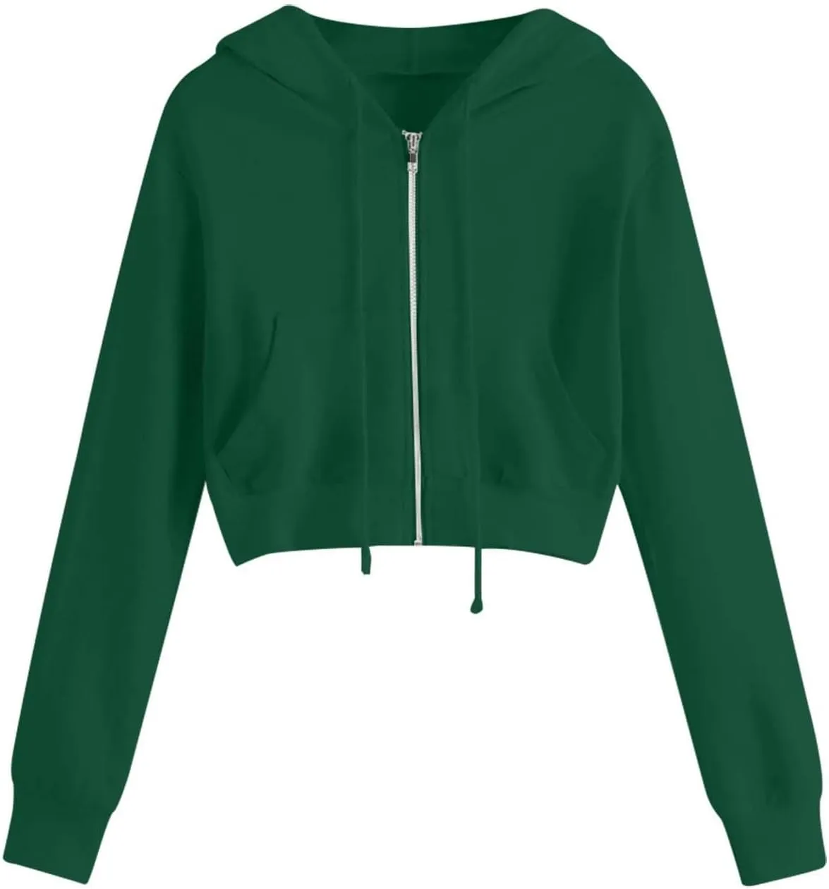 Womens Zip Up Hoodies Cat Ear Fall Fashion Outfits Y2k Hoodie Cropped Lightweight Jackets Workout Zi