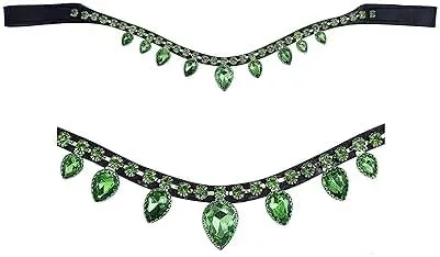 Wonder Wish Leather Horse Browband | Stunning Crystals & Leather Browband