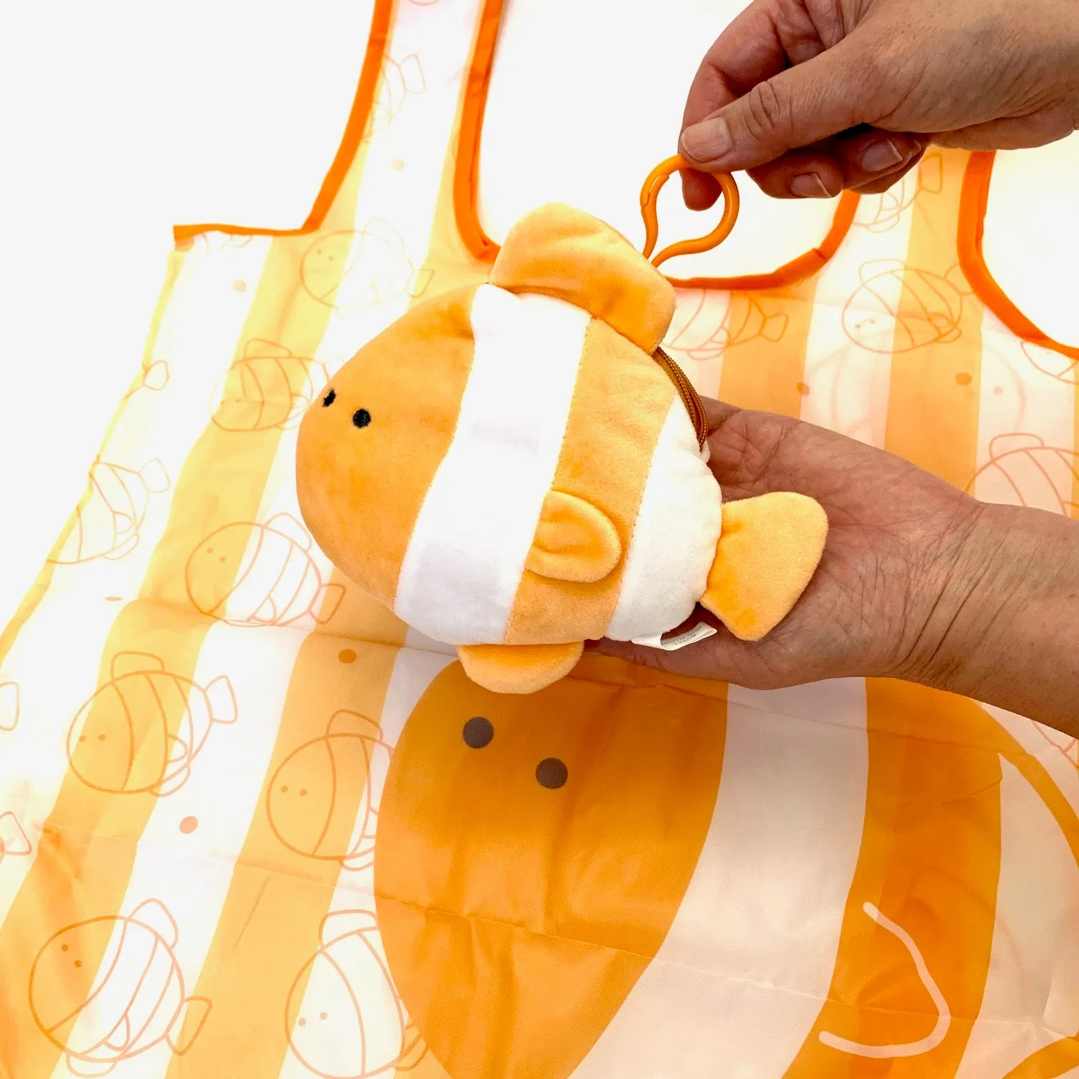 X 63238 Sea Life Reusable Eco Bag/Plush-DISCONTINUED