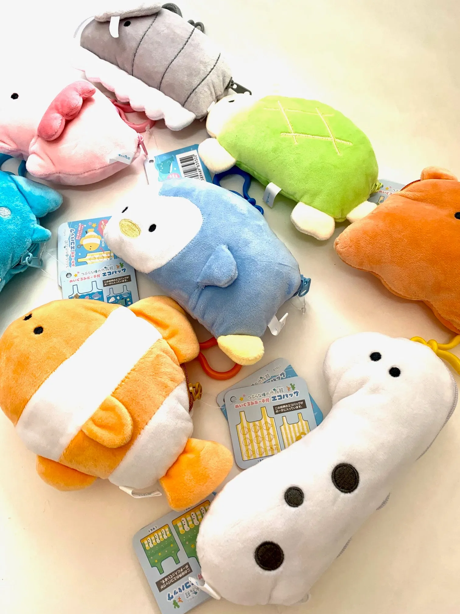 X 63238 Sea Life Reusable Eco Bag/Plush-DISCONTINUED