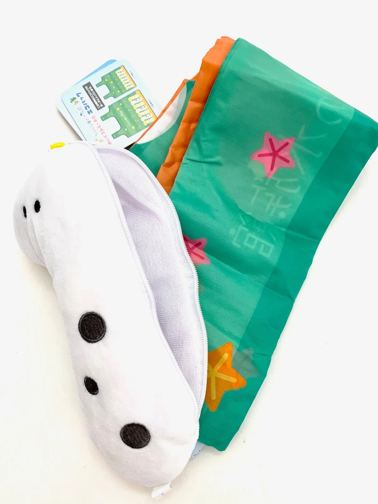 X 63238 Sea Life Reusable Eco Bag/Plush-DISCONTINUED