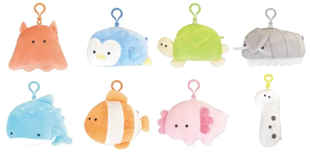 X 63238 Sea Life Reusable Eco Bag/Plush-DISCONTINUED