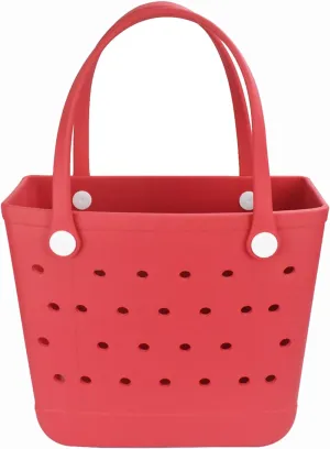 X Large Beach Bag, Oversized Rubber Beach Bag, Washable Open Tote Bag Durable Tote Travel Bags