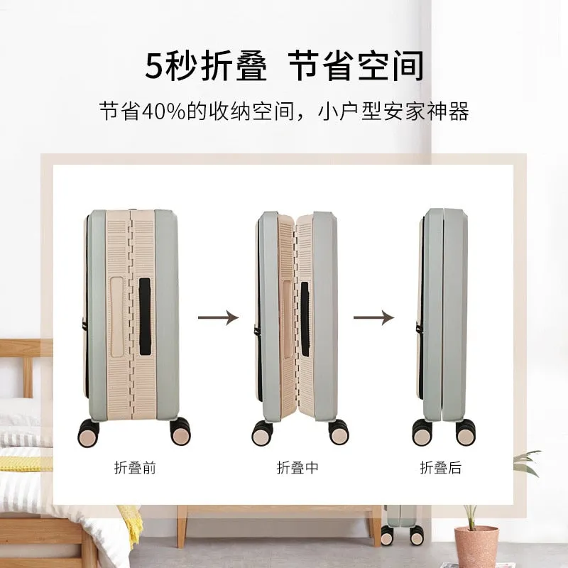 XQ 20 Inch Foldable Travel Suitcase
