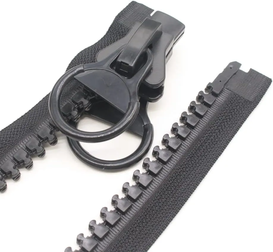 YaHoGa #20 250cm Super Large Plastic Zipper Double Sliders Double Sided Puller Huge Separating Zipper for Tent, DIY, Sewing, Crafts, Bags, Tents, Boat, Cover, Canvas (DP)