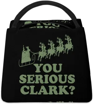 You Serious Clark Insulated Lunch Box for Women Men Reusable Lunch Bag Portable Tote Bag for Picnic Work