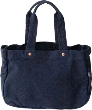 ZIP Tote Bag Cotton100% Canvas Zipper Fastener Simple japan Washable Sholder hand Bag (VC-23)