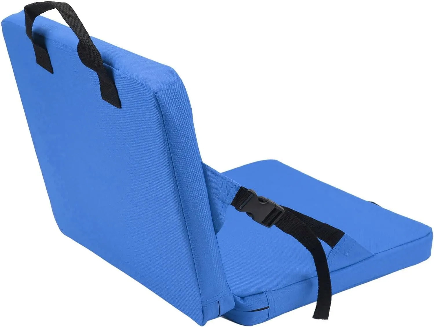 ZJchao Bleacher Seat Backrest, Padded Stadium Seats with Backs Portable Cushion Bleachers Seats with Back Support Folding Lightweight Seat with Backrest for Camping Hiking, Adjustable